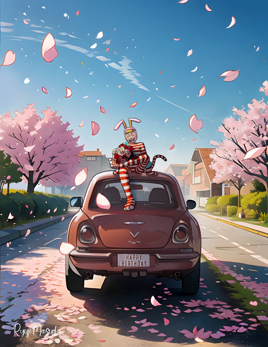 Ryuji_Masuda's tweet photo. 今日は、ポピーの誕生日。
「おめでとう！俺！」
Today is Popee's birthday.
"Happy Birthday to me！"

#ポピーザぱフォーマー
#Popeetheperformer https://t.co/cfZPH4tKYJ