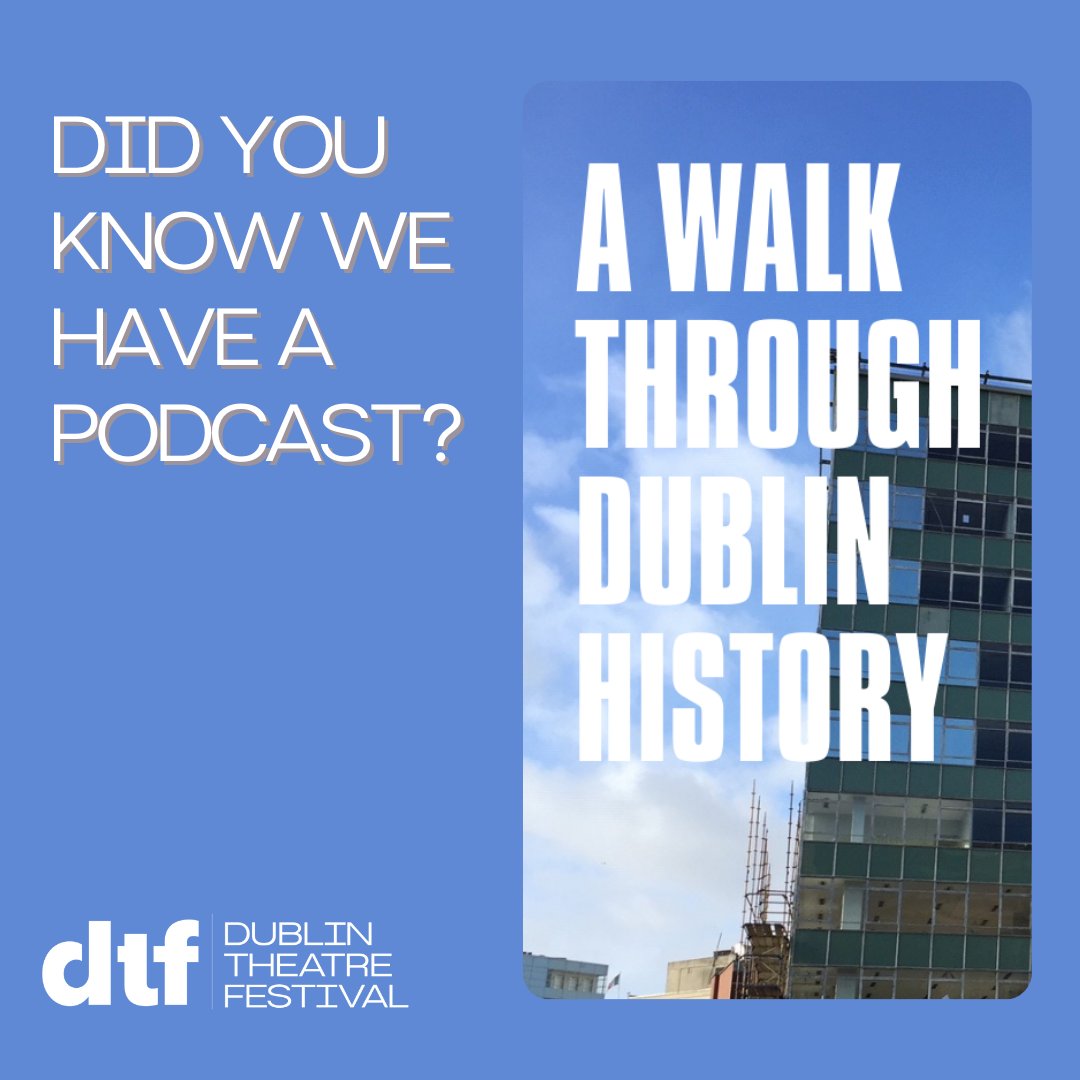 Need to walk off all the chocolate? Did you know that we have a walking tour podcast? Join urbanist and tour guide Sam Ford as he explores the fascinating histories of Dublin theatre. Available on Apple and Spotify or wherever you get your podcasts #dublinwalkingtour