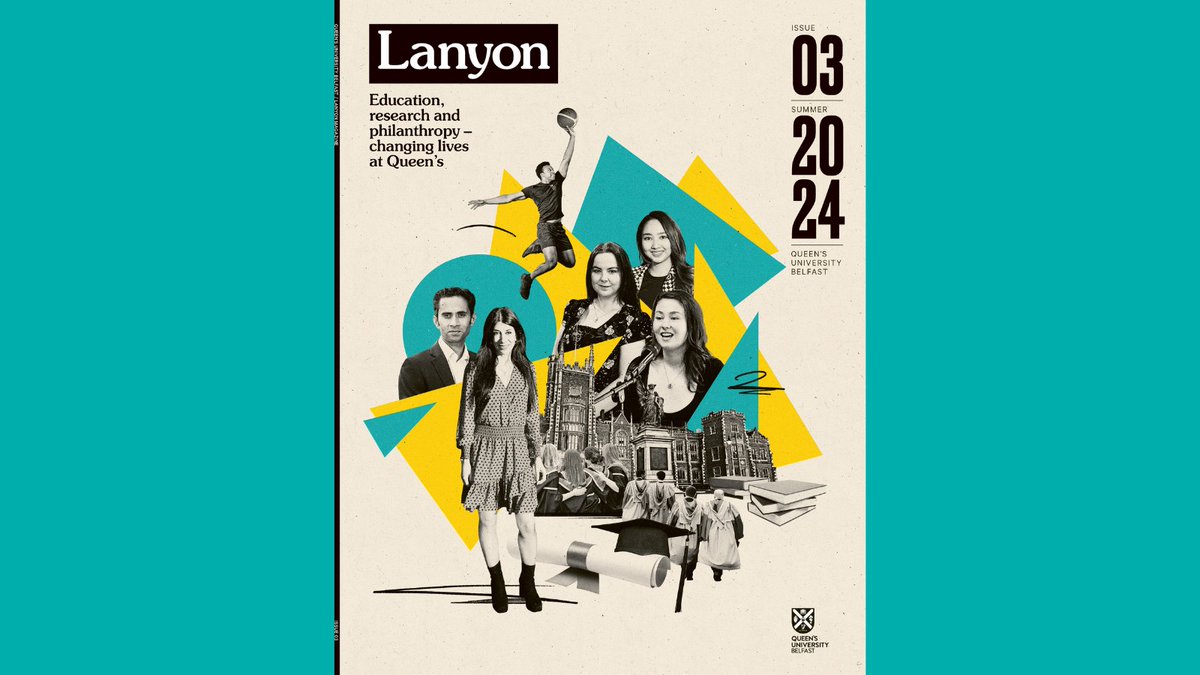 From George Mitchell to Dragonslayers, we’ve got some great Queen’s related stories in our new Lanyon mag. On its way to you soon with all the latest news and research to keep you up to date with Queen’s... #LanyonMag #LoveQUB @QUBelfast