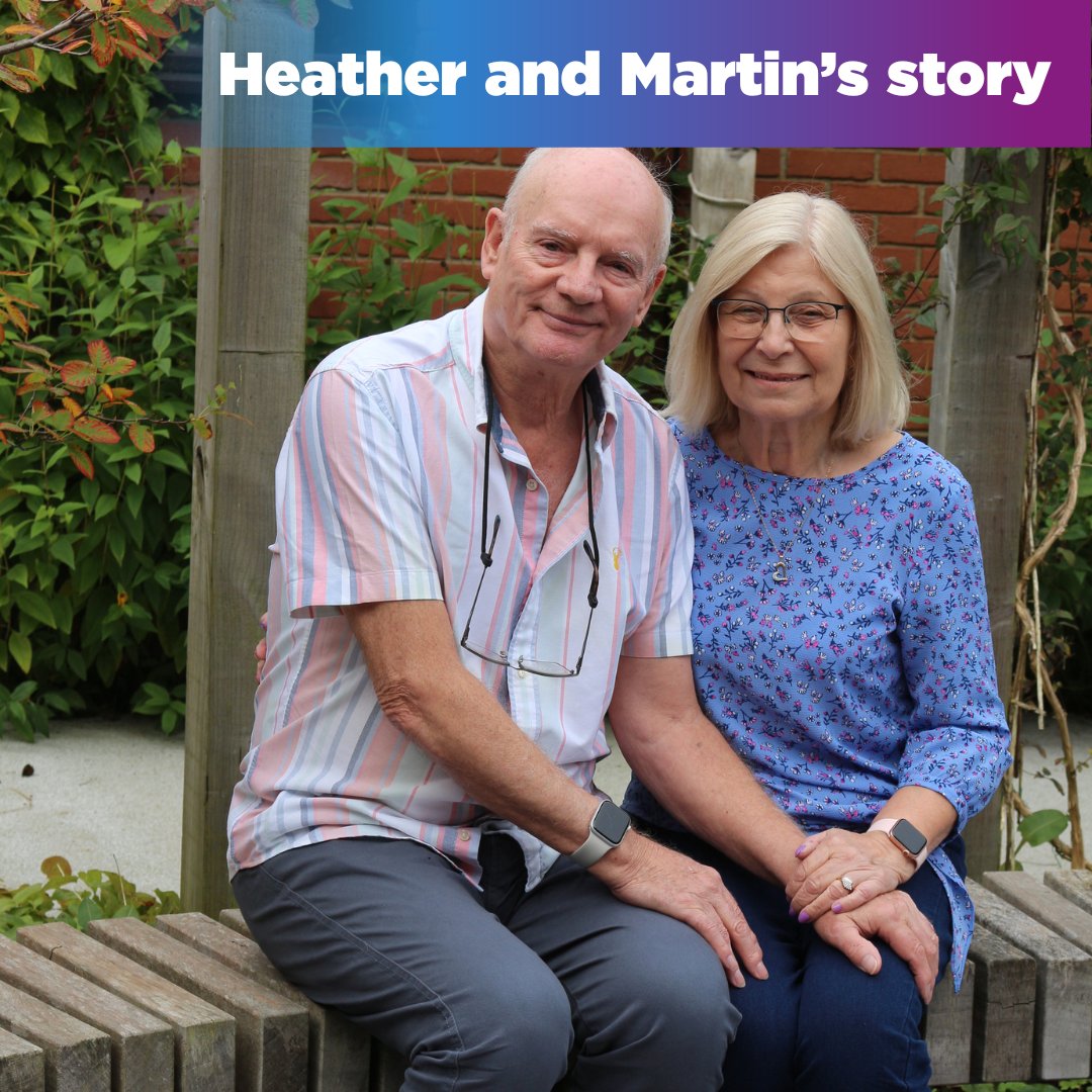 'I met Martin at the Bereavement Support Group, and felt like a teenager when he invited me on a date. When you lose a partner, you go home and you are all alone, so I felt lucky to have met someone who really understood what I had been through.' ➡️ bit.ly/keech_heathera…