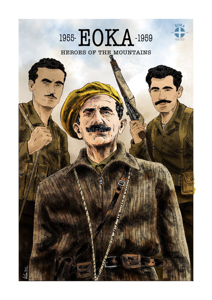 EOKAheroes's tweet photo. The heroes of the mountains

#1april1955 #generalgrivas #grigorisafxentiou #eoka #eokaheroes #panagiotisgeorgiadis #oxen https://t.co/oRThz5SG16