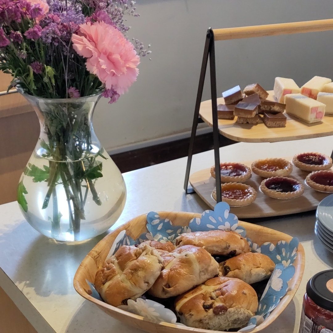 It's not an April Fool! Wellbeing Cafe is open for the bank holiday. Pop in between 10am and 12noon for tasty treats, friendly conversation and mindful activities. There's plenty for little ones to do too.