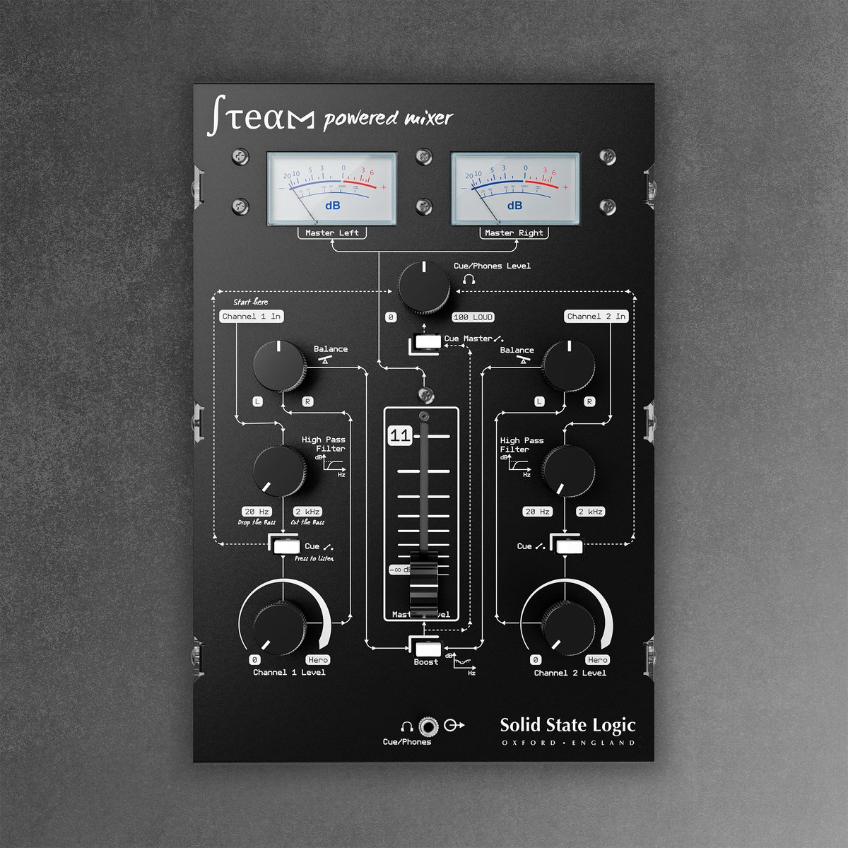 Distilling the large-format mixing console down to its purest form, Solid State Logic introduces the STEAM mixer. Learn the truth about this new product: audiotonix.com/steam/ 👀 #AprilFools #ItsaDJMixer #STEM #InspireStudents #Science #Technology #Arts #Engineering