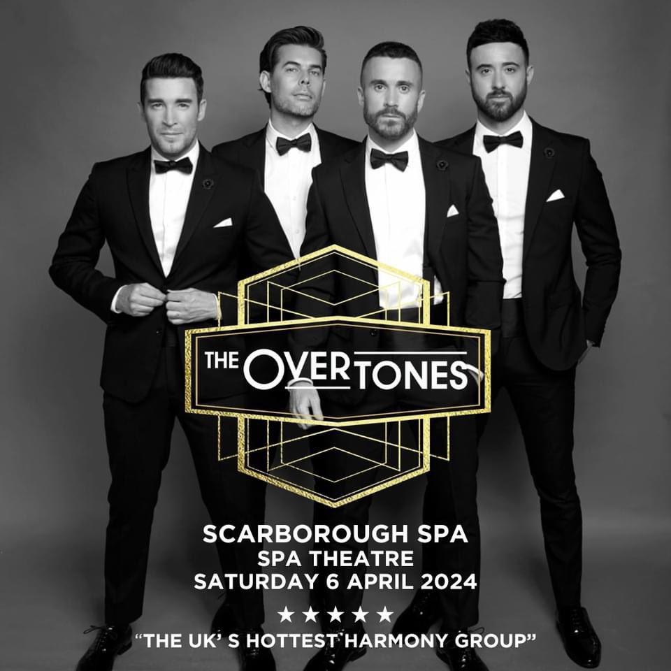 📣 What's on this week at Scarborough Spa? 🎸 @womeninrockuk - Fri 5th April 🎙️ @the_overtones - Sat 6th April Get your last minute tickets: tinyurl.com/bdz77f4v 🎟 🍴 Interested in pre-show dining? Make a reservation at Farrer's by emailing farrers@scarboroughspa.co.uk