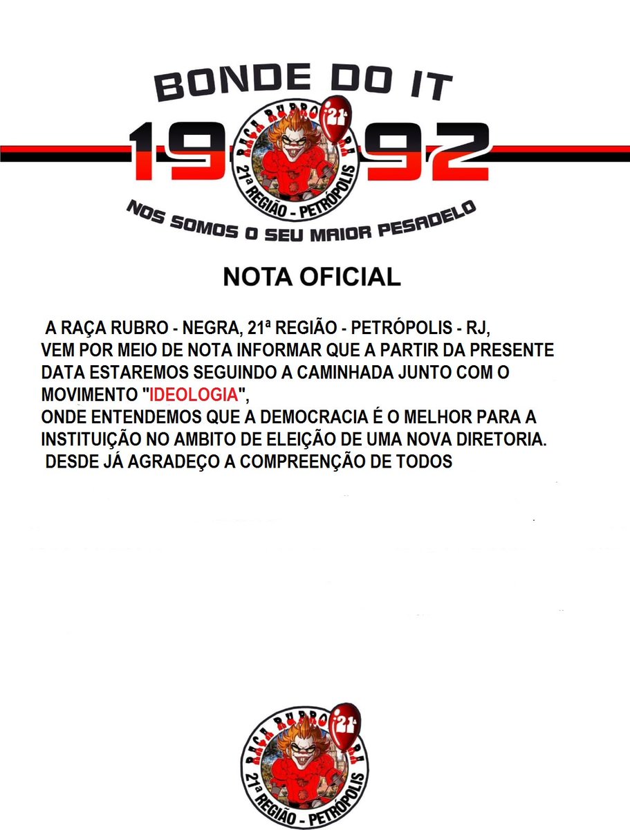 IDEOLOGIA_1977's tweet photo. Parabéns, irmãos! @rrn21Regiao
O objetivo é claro, DEMOCRACIA e TRANSPARÊNCIA!! Trabalhando sério em busca de uma instituição melhor!!
#SEGUIMOS ✊🏽✊🏽 https://t.co/SIzuizgg8p
