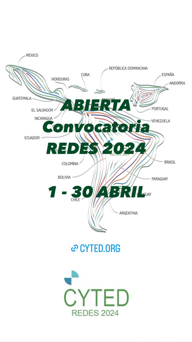 Programa_CYTED's tweet image. +info: cyted.org
