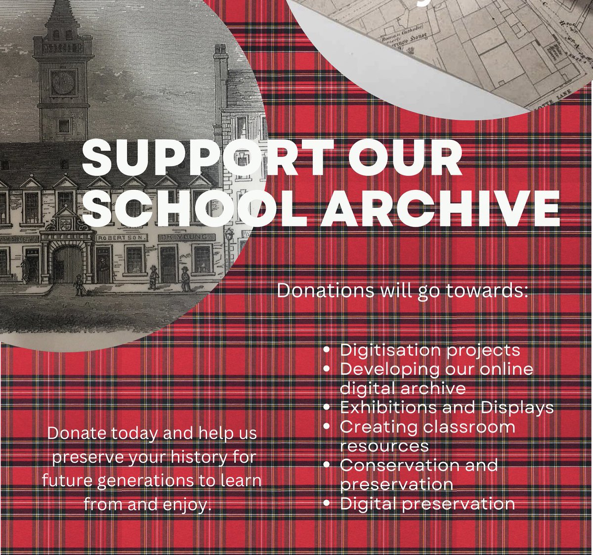 It’s the first day of #Archive30 and it’s #YourArchive we are always telling pupils, past and current, “the archive is YOUR archive to use, learn and discover”. They support it by donating 300 items a year and we continue to work towards many great projects #HutchieHistory