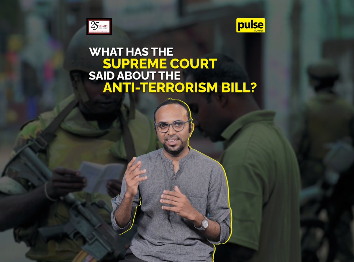 Join Attorney at Law, Migara Doss, as he breaks down the proposed Anti-Terrorism Bill in Sri Lanka. Knowledge is your power, get informed before the bill is passed. Watch the full interview with Migara now: youtu.be/AGXOdilY-yY Check out the @CPASL for more.