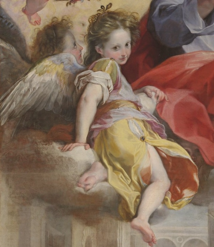 F. Barocci, Madonna del popolo, dett. 1579 #Uffizi Lunedì dell'angelo #Pasqua