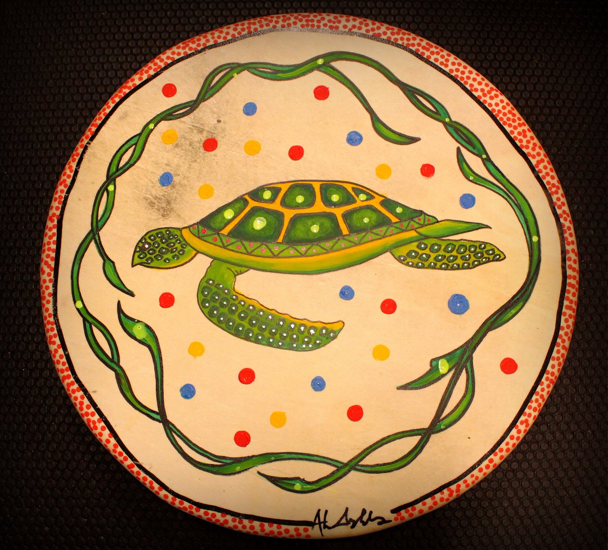 The Daily Drum Today’s drum features “The Turtle”. Turtles play positive roles in the folklore of many Native American tribes. Turtles are a symbol of the earth in many different Native cultures. Have a Great Day!