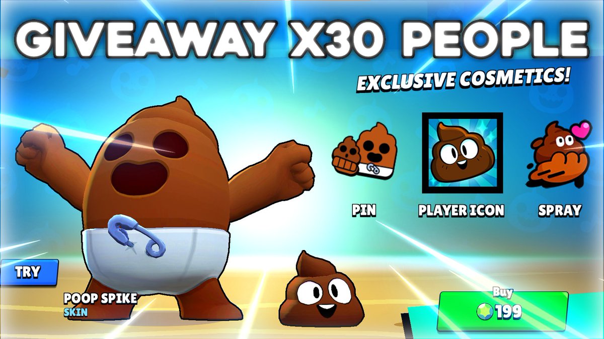 STMN | Panque (@stmnpanque) on Twitter photo 🚨Poop Spike Giveaway For x30 People
To Enter :
- Follow
<a href="/stmnpanque/">STMN | Panque</a>
<a href="/ReconicJaguars/">Reconic Jaguars</a>
@Anis_Crr
<a href="/Kryno7/">Kryno 𝕏 🍥</a>
<a href="/ReconicLions/">Reconic Lions</a>
<a href="/SK_zeekk/">zeek</a>
<a href="/Navivector/">NAVI | Vector</a>
- Like♥️ & RT♻️
- Tag 3 Friends
- Block This 💩 @MagicStaysGod (SCAMMER report)
Ends in 2 days. Good Luck🍀
#BrawlStars #ClashRoyale 🚨Poop Spike Giveaway For x30 People
To Enter :
- Follow
<a href="/stmnpanque/">STMN | Panque</a>
<a href="/ReconicJaguars/">Reconic Jaguars</a>
@Anis_Crr
<a href="/Kryno7/">Kryno 𝕏 🍥</a>
<a href="/ReconicLions/">Reconic Lions</a>
<a href="/SK_zeekk/">zeek</a>
<a href="/Navivector/">NAVI | Vector</a>
- Like♥️ & RT♻️
- Tag 3 Friends
- Block This 💩 @MagicStaysGod (SCAMMER report)
Ends in 2 days. Good Luck🍀
#BrawlStars #ClashRoyale