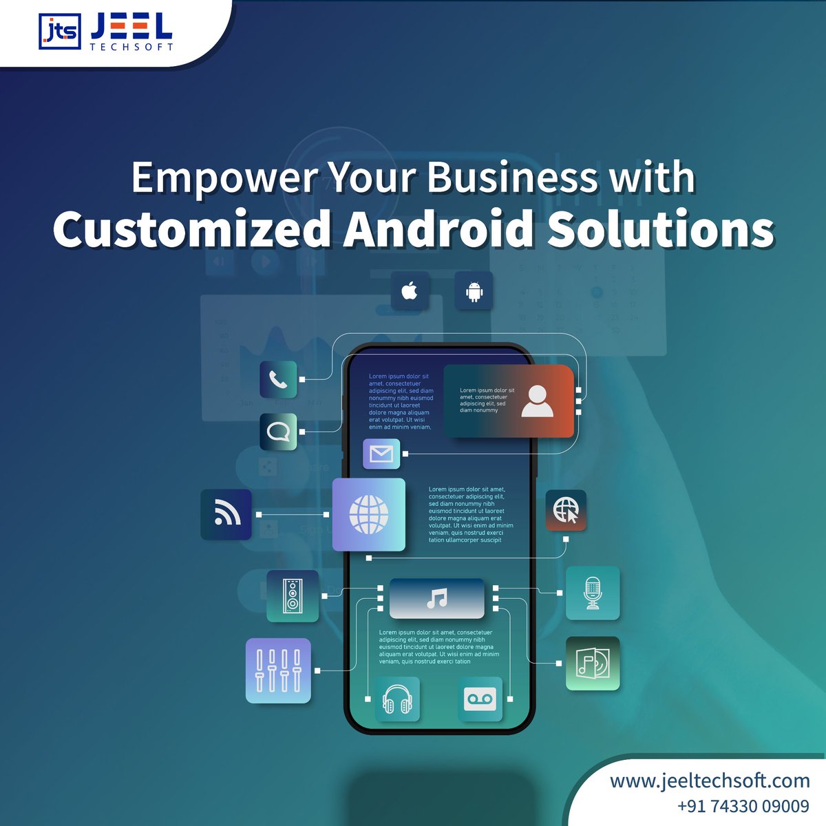 📱Unleash the potential of your business with our Android Development Services! 

Dive into the world of custom Android apps, tailored to meet your unique business needs.

#AndroidDevelopment #androidapp #AndroidAppDevelopment #androidapplication #Androidappdesign