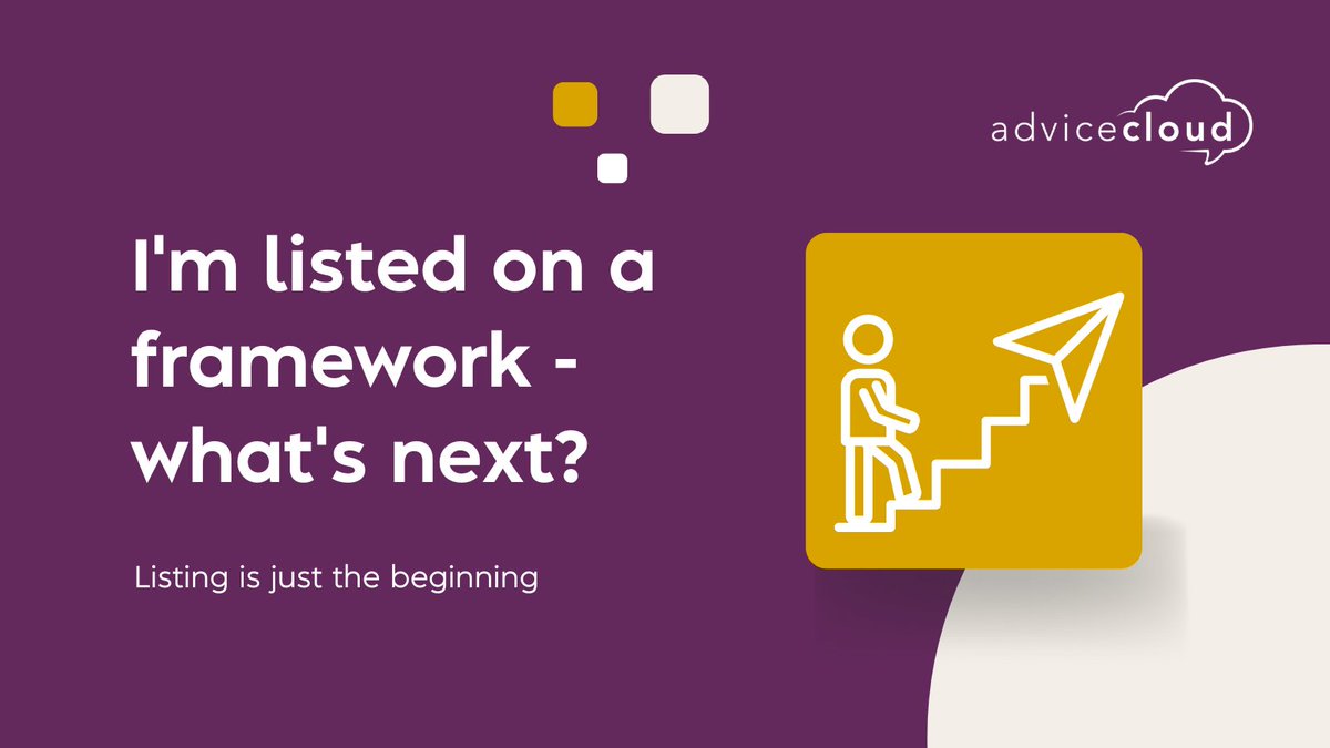 We always say it... are you ready... Getting listed is just the beginning of your public sector journey! This blog is your guide to the next steps after getting listed > bit.ly/3TK8pd0 Tags #FrameworkListing #GovProcurement