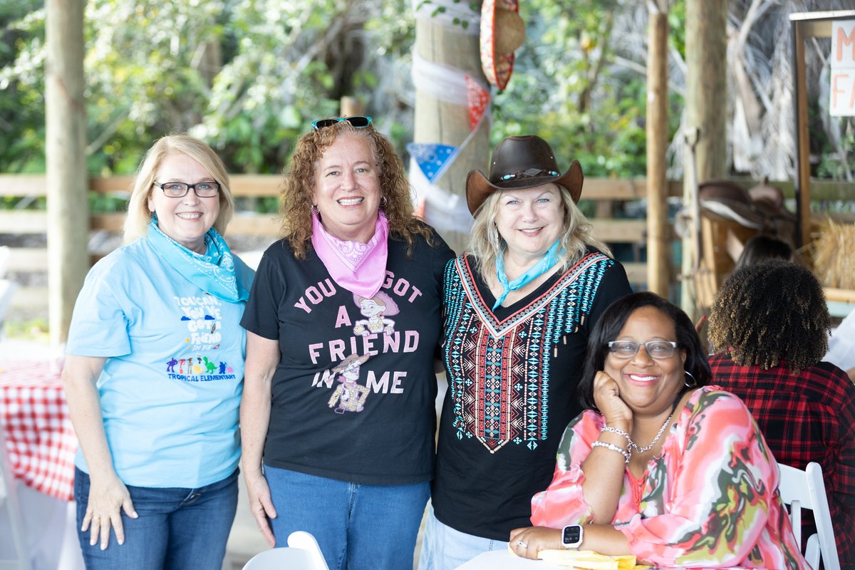 Grab your boots and cowboy hat for the Innovative Teacher Hootenanny! Presented by Broward Teachers Union, this Thursday, 5-7pm at Marando Farms & Ranch. Enjoy music, dancing, refreshments, games, and more. Info: bit.ly/3T2dgox or contact Coco Burns at 754-321-2032.