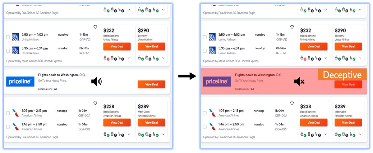 J. Imaging (@j_imaging_mdpi) on Twitter photo Identifying contextually deceptive #ads on a web page for #blind users 💻"Detecting Deceptive Dark-Pattern Web Advertisements for Blind Screen-Reader Users"
🌟By <a href="/satwikram29/">Satwik Ram</a> <a href="/mk344567/">Mohan Krishna Sunkara</a> <a href="/OpenMaze/">Sampath Jayarathna</a> and <a href="/vikas_daveb/">Vikas G Ashok</a>
Full paper🤳mdpi.com/2313-433X/9/11…
#MDPIjimaging #accessibility Identifying contextually deceptive #ads on a web page for #blind users 💻"Detecting Deceptive Dark-Pattern Web Advertisements for Blind Screen-Reader Users"
🌟By <a href="/satwikram29/">Satwik Ram</a> <a href="/mk344567/">Mohan Krishna Sunkara</a> <a href="/OpenMaze/">Sampath Jayarathna</a> and <a href="/vikas_daveb/">Vikas G Ashok</a>
Full paper🤳mdpi.com/2313-433X/9/11…
#MDPIjimaging #accessibility
