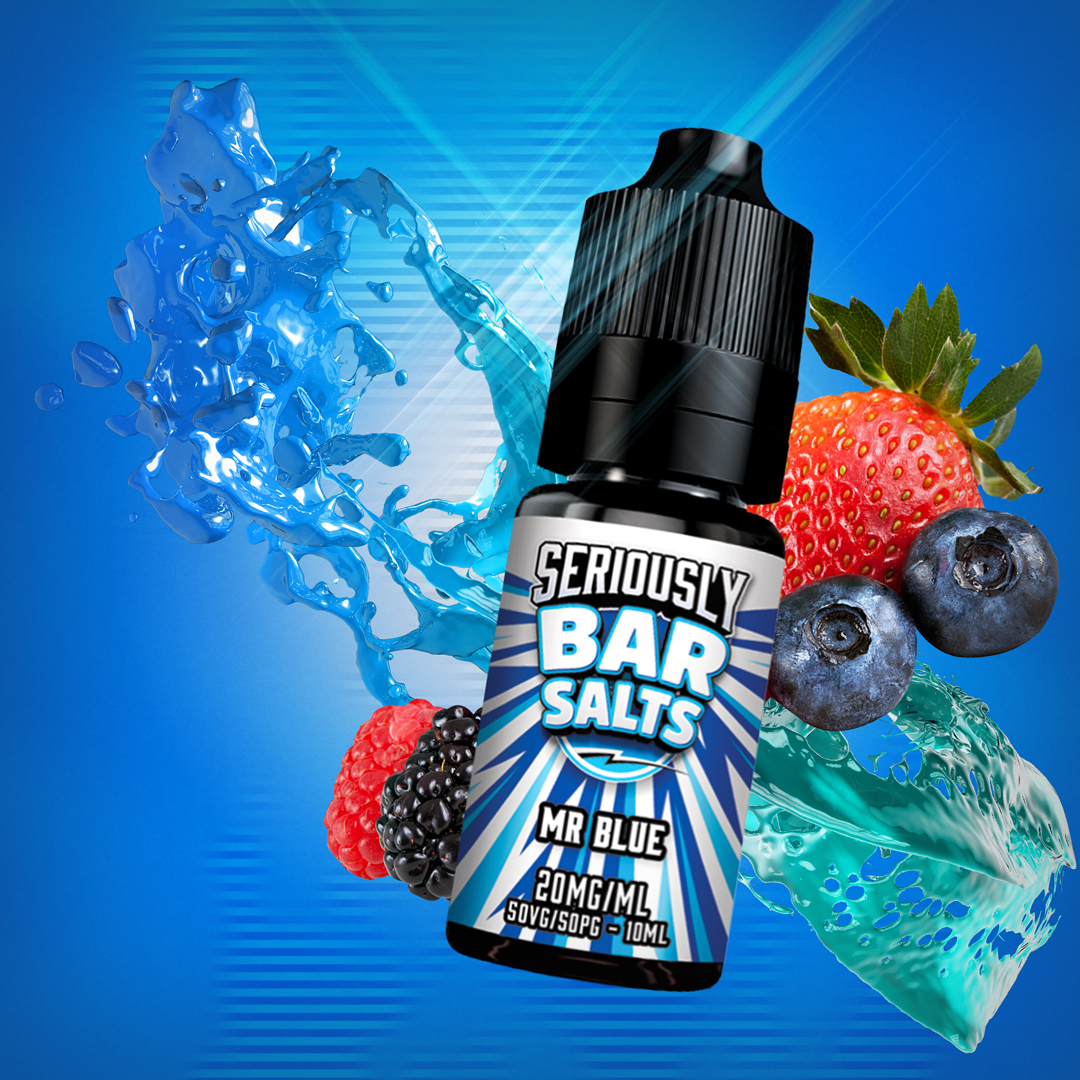 🔵🍇 Introducing Seriously Bar Salt Mr Blue by Doozy Vape! 🔵🍇

#DoozyVape #SeriouslyBarSalt #MrBlue #VapeWithFlavor #BigHitters #MixedBerryConcoction #SweetAndSourDelight #VapingSensation