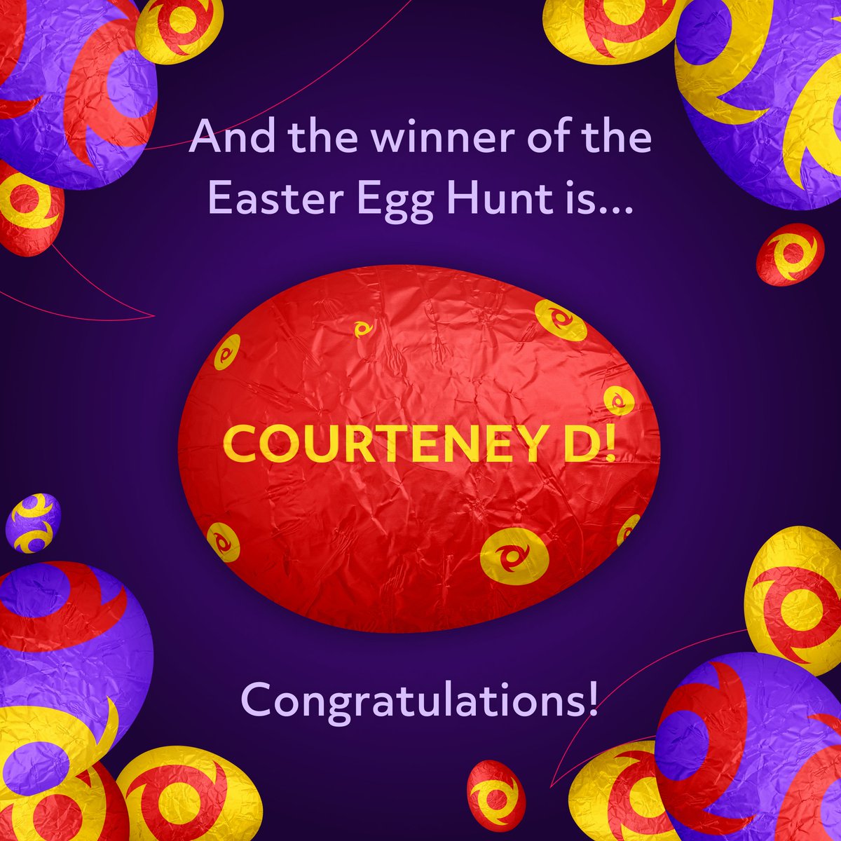 JustOt_'s tweet photo. Drumroll, please...! 🥁

We're thrilled to announce Courteney D as the triumphant winner of our Easter Egg Hunt! 🐣🎉 Enjoy your £250 voucher, Courteney! Please check your email to claim your prize. https://t.co/7n7xSdx9iH