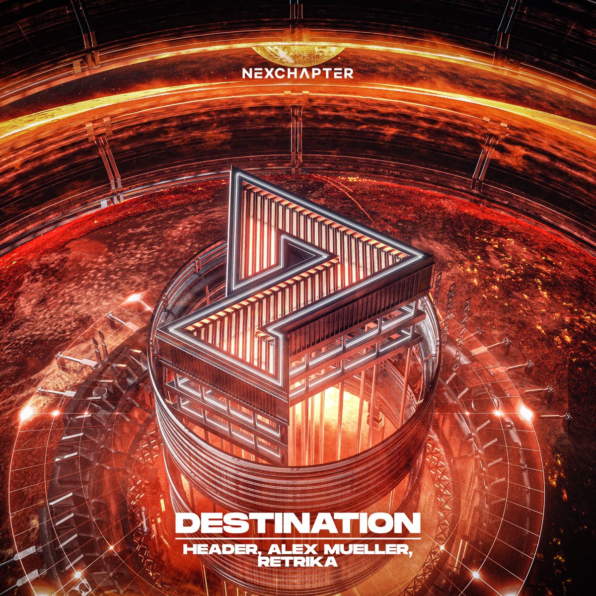 HEADER, Alex Mueller, Retrika - Destination, coming April 5th! 🚀

 Pre-save here: linktr.ee/nexchapter