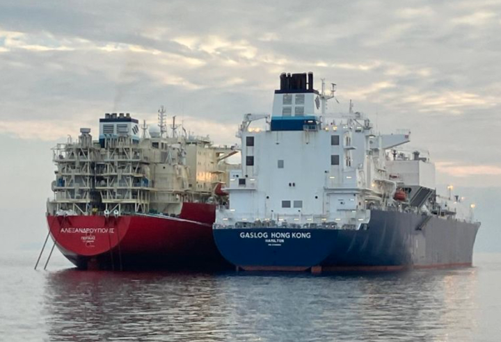 Moldovan energy company Energocom imports the first test volume of liquefied natural gas (LNG) from the United States 🇺🇸. On April 1 and 2, #Moldova will receive 14,000 MWh of natural gas per day from the Greek port of Alexandroupolis. This is equivalent to 2.6 million cubic