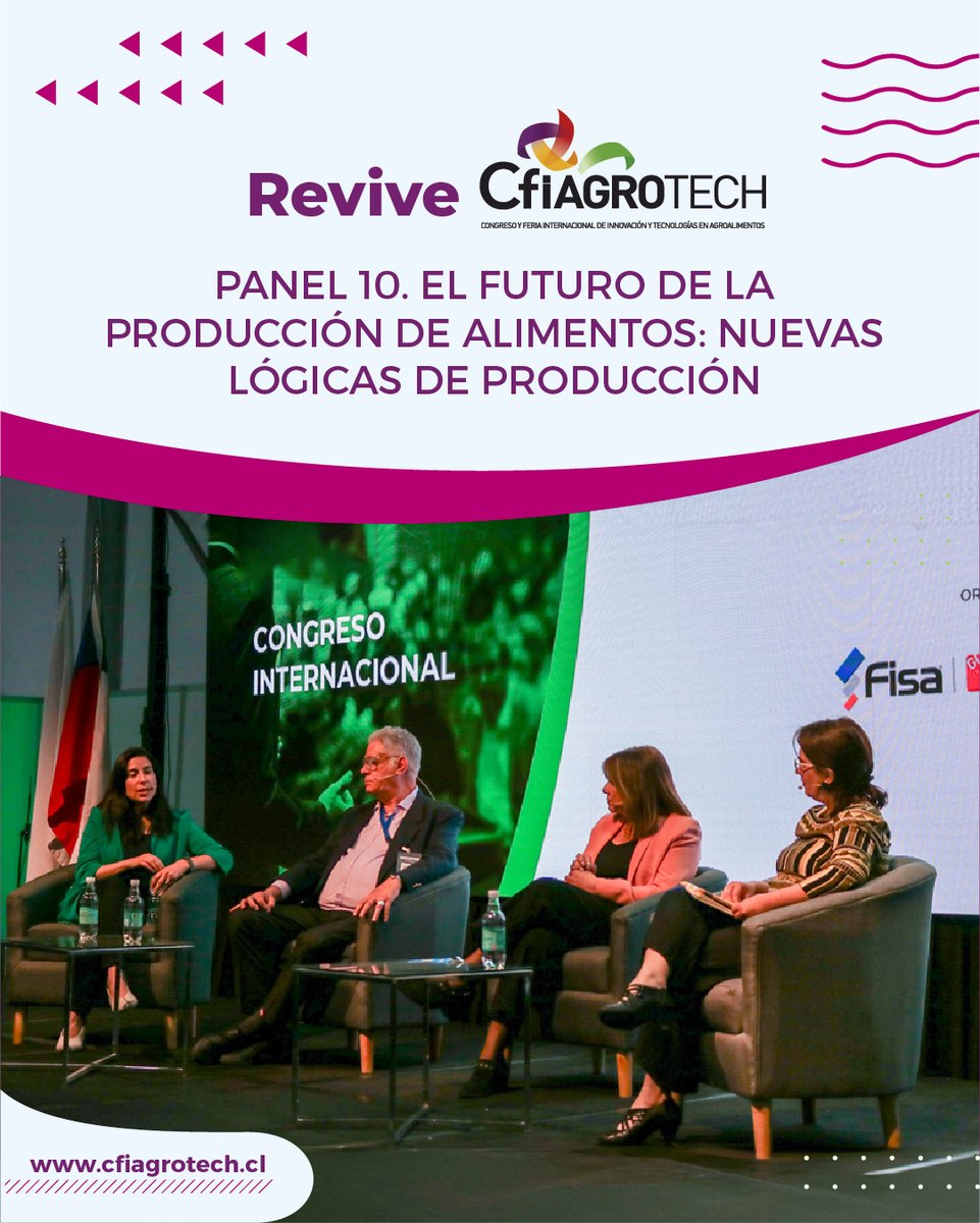 Panel 10: El Futuro de la Producción de Alimentos: Nuevas Lógicas de Producción
🔗 youtu.be/vyrWNfXTng0

Explora el futuro de la producción de alimentos y nuevas lógicas de producción. ¡No te lo pierdas!