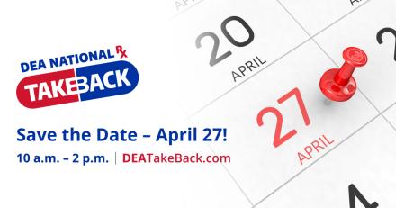 It's Spring, time to CLEANUP your medicine cabinet of unneeded Rx meds &amp; drop them off on Sat, April 27, 10am-2pm at a collection site near you: DEATakeBack.com
#TakeBackDay
#OpioidCrisis