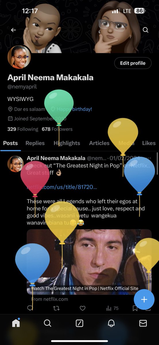 Balloons galore…it’s 1st of April, the balloons are ballooningsssss🎊