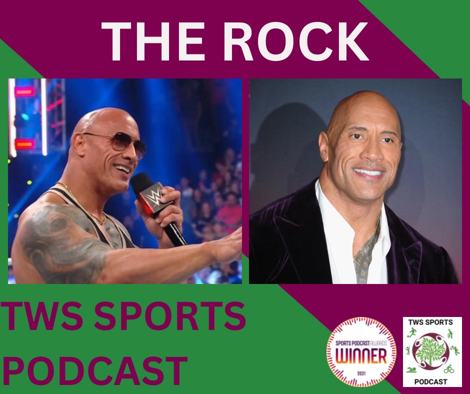 🚨 NEW GUEST ANNOUNCED 🚨 We will be joined by WWE superstar and Hollywood actor Dwayne “The Rock” Johnson on the podcast. Really looking forward to chatting to him. If ya smell…………….