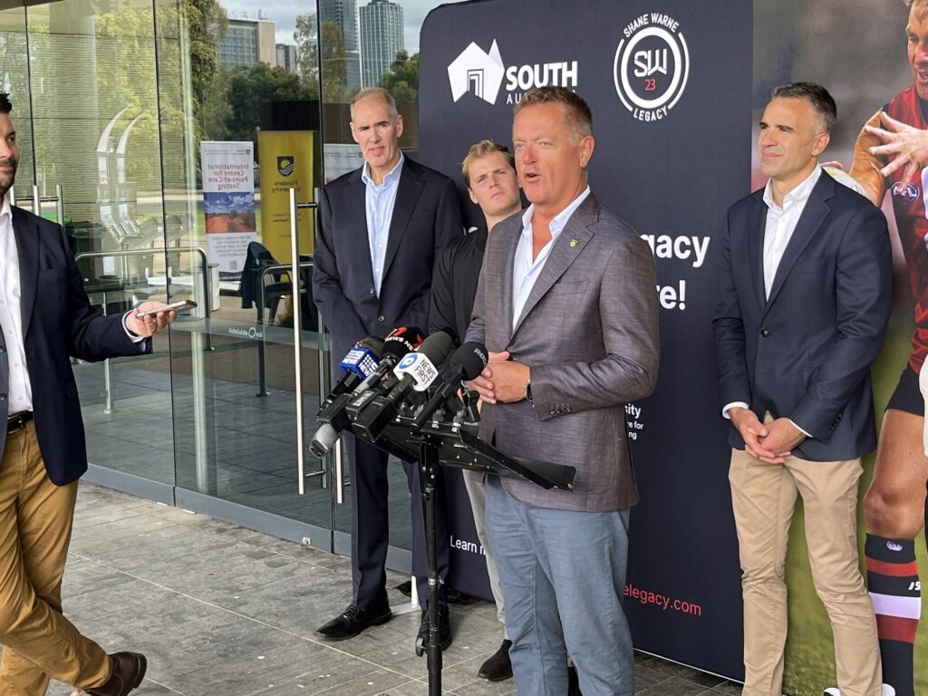 The South Australian Government @PMalinauskasMP has joined forces with @SiSUHealthGroup, The Shane Warne Legacy, and Flinders University to provide free #heart and #diabetes checks at the upcoming #AFL #GatherRound from April 4-7. Find out more 👉 bit.ly/4ah5jTN