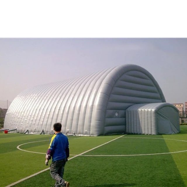 In an attempt to actually start the season on time we have invested in a dome cover. In an attempt to get some outdoor training in before the start of the season.