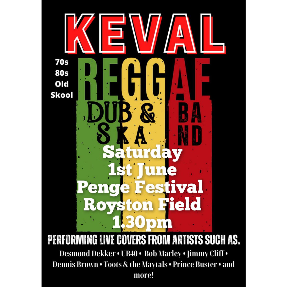 We are looking forward to welcoming back KEVAL at the Penge Festival opening fete on 1st June @thepengetourist @propertyworld26 @SE20Penge @eastpengegarden @Beckenham @CrystalPalacePK