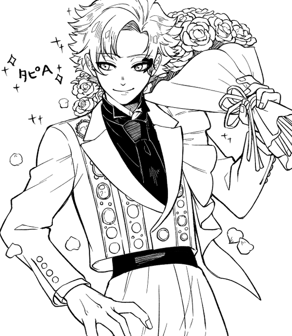 落書き タピA 