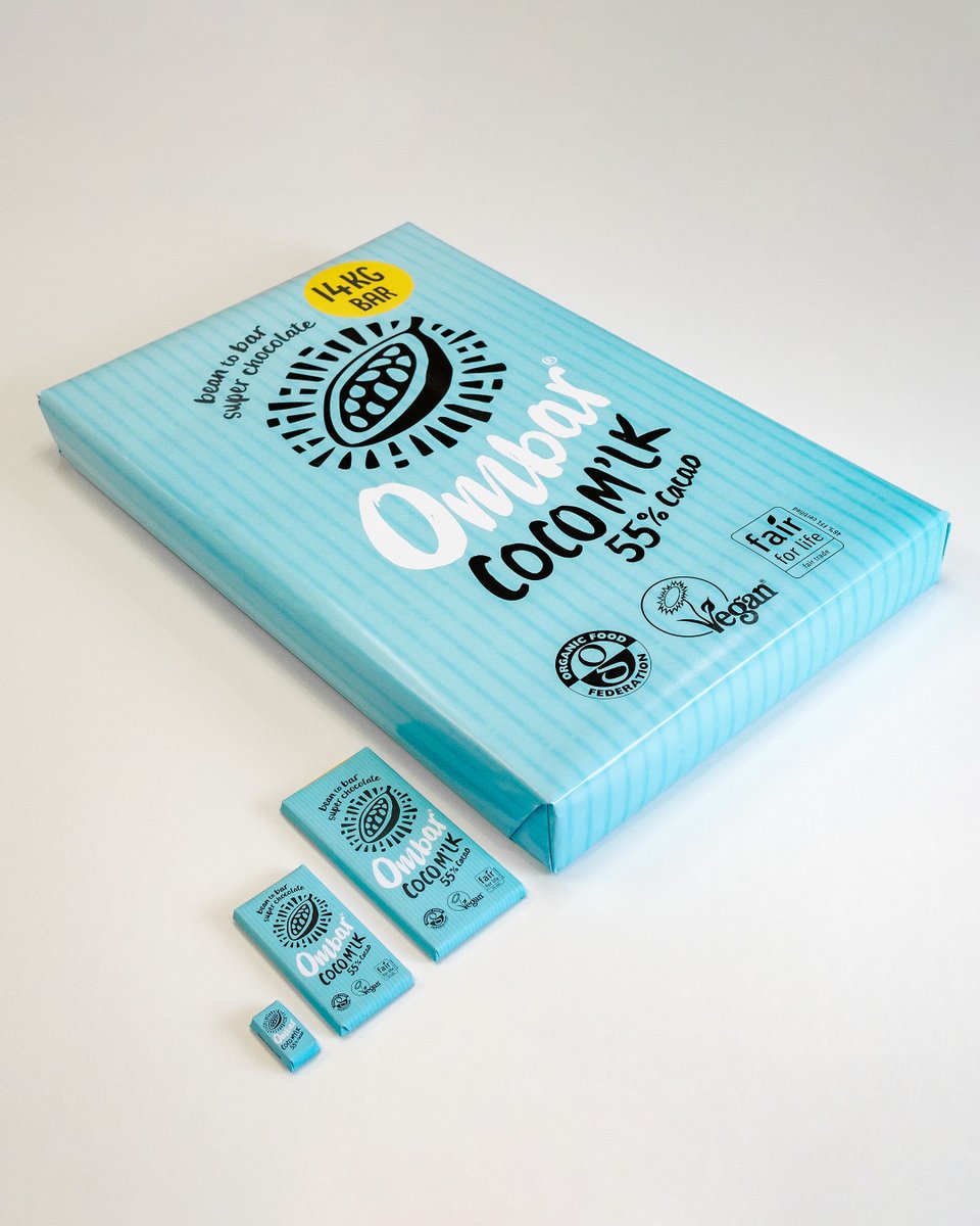 Introducing our new 14kg bar! 🍫

We've made 5g, 35g and 70g, so we thought - why not make one just a little bit bigger for all you super chocolate lovers!

Tag someone who would help you eat your way through this absolute monster of a bar 😋
