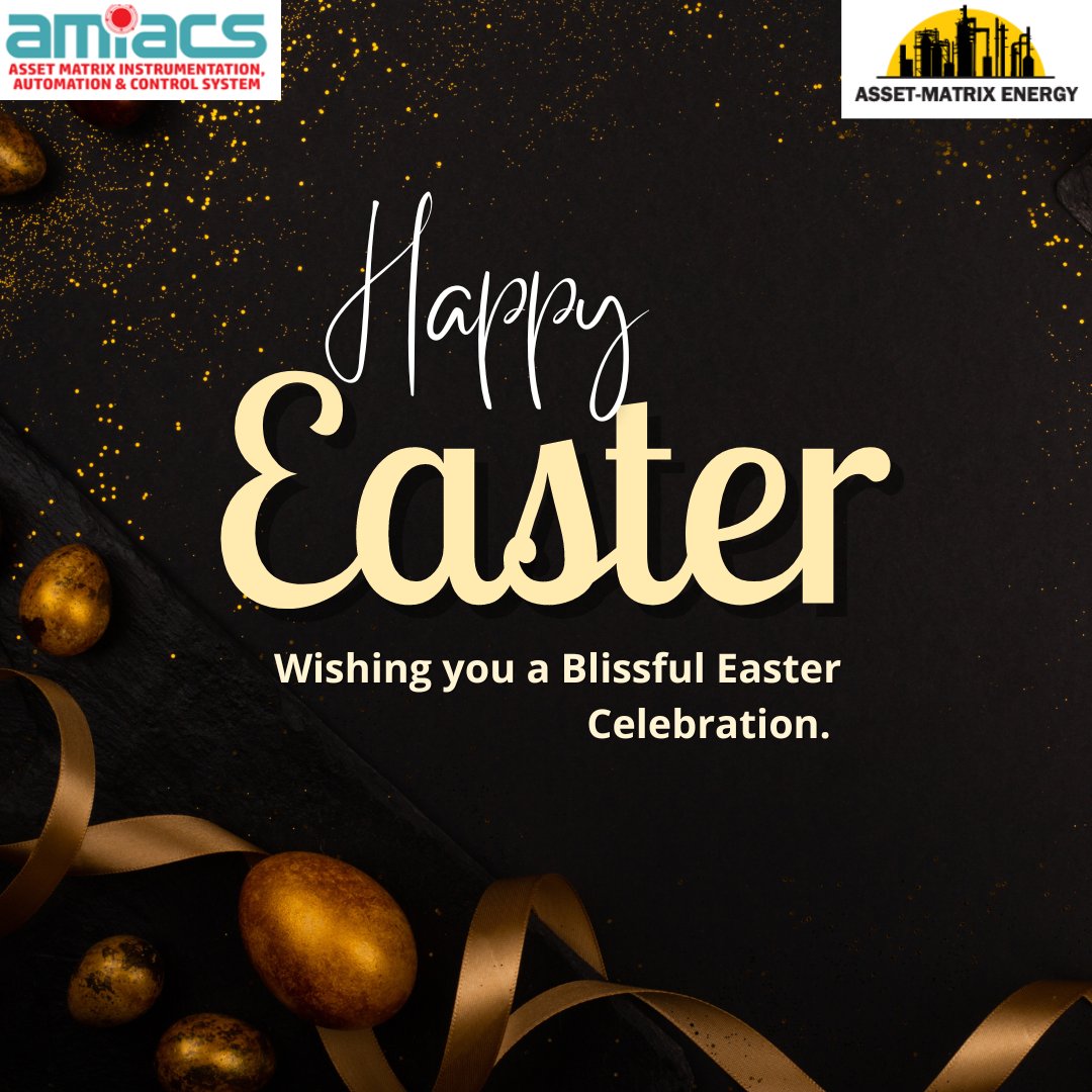 Warm wishes on Easter to all our valued Customers. #easter2023 #easter #assetmatrix #HappyEasterDay #happyeaster #assetmatrixenergy #assetmatrixautomation