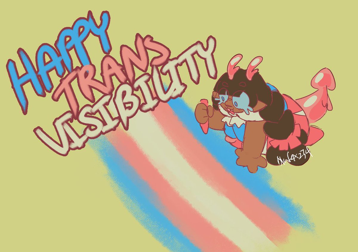 #juanaflippafanart #TransDayOfVisability quick you must see her now