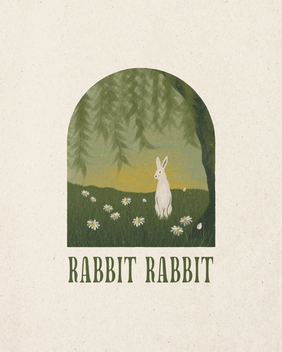 Here’s to new beginnings as they bloom before us. Wishing you a month of plentiful goodness and luck. Rabbit Rabbit to you and yours this April!
 #rabbitrabbit