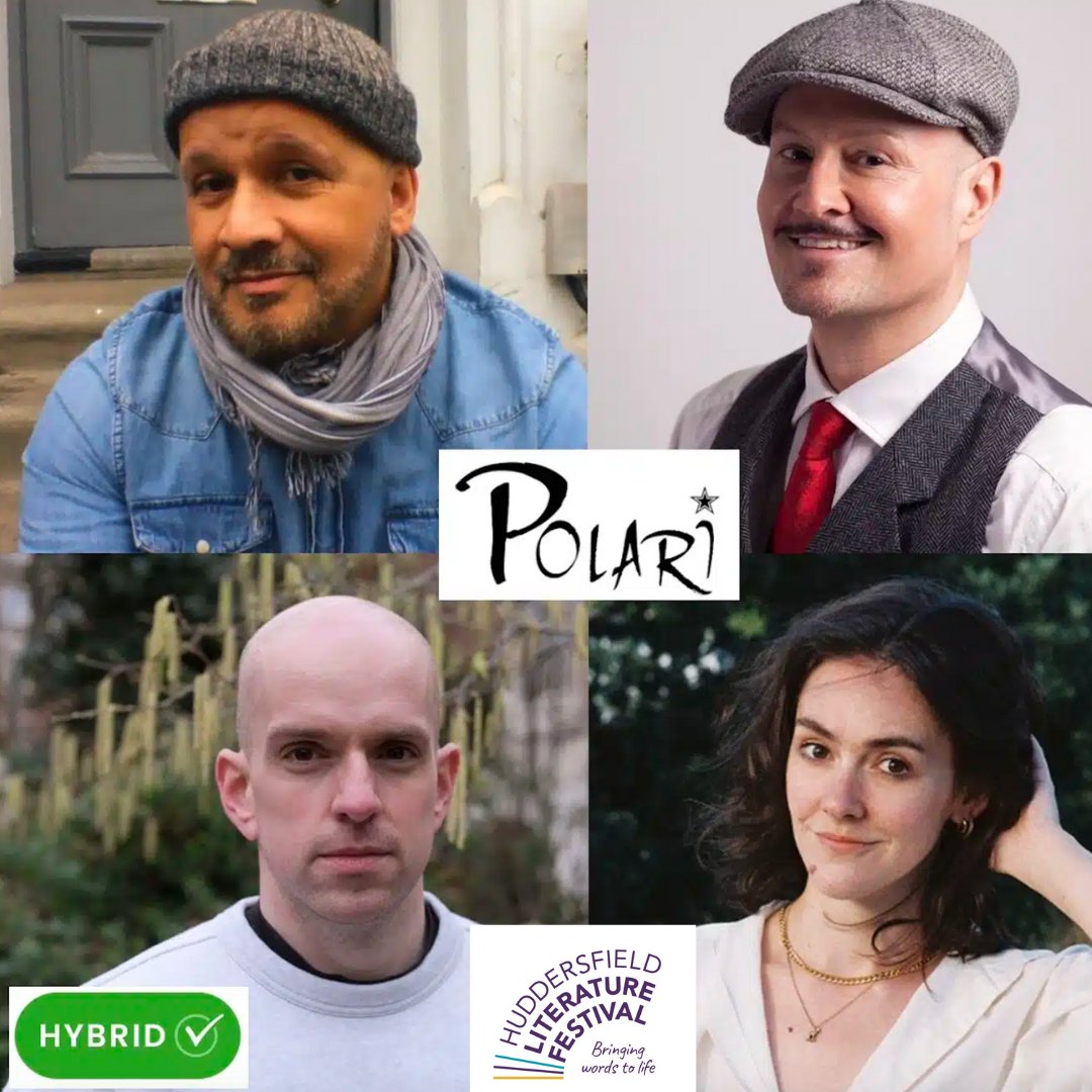 Also on April 27, it's Polari at Huddersfield Literature Festival. 7-8.45pm. £8 (£5 conc) With @JuliaArmfield (@PolariPrize winner 2023), @paul_d_gould and @AMcMillanPoet (Polari Prize winner 2019) tinyurl.com/4bspre98