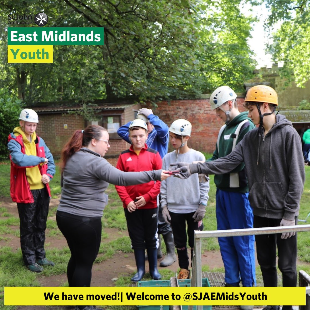 🌟Welcome to <a href="/SJAEMidsYouth/">SJA East Mids Youth</a>🌟

We are so excited to be sharing all of the latest opportunities and celebrating young people in Derbyshire, Leicestershire and Rutland, Lincolnshire and Nottinghamshire, and Northamptonshire!

#SJAYouth #StJohnPeople #YouthVoice #YoungPeople
