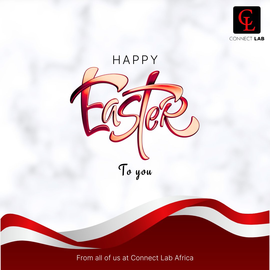 Wishing you a Happy Easter celebration and a month filled with blessings, new beginnings, and abundance. Let's embrace the beauty of this season as we step into April with hope and optimism. #connectlabafrica #happyeaster2024 #NewMonth #AprilFoolsDay #Renewal #hopefulbeginnings