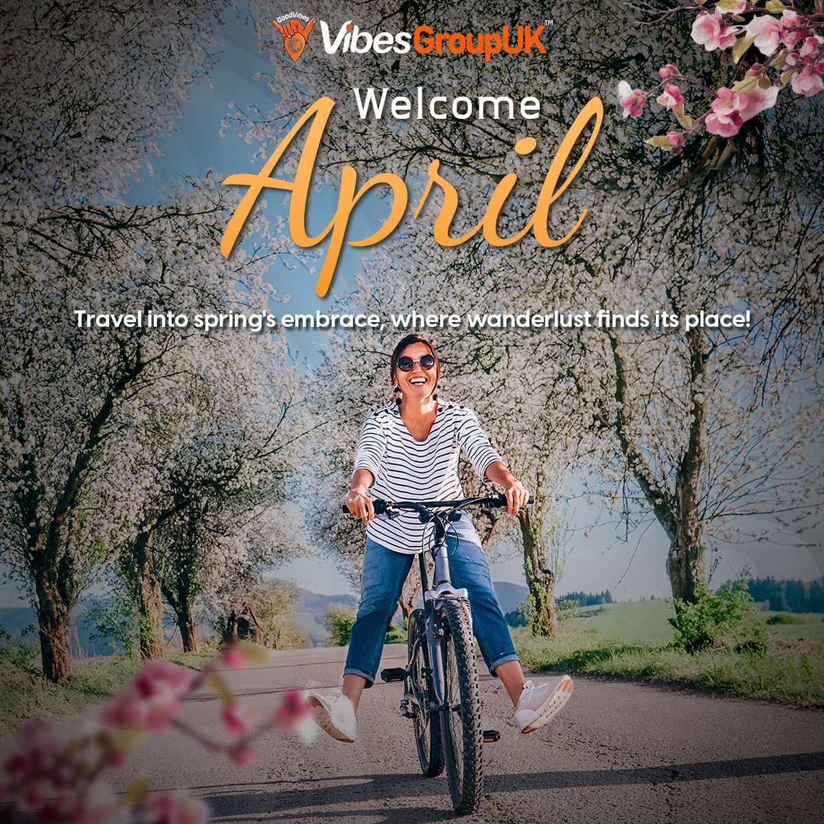 🌷 Welcome to April! 🌼 Let the beauty of spring blossom in your life. 🌸

#HolidayVibes #Travel #GoodVibesOnly #BookWithConfident