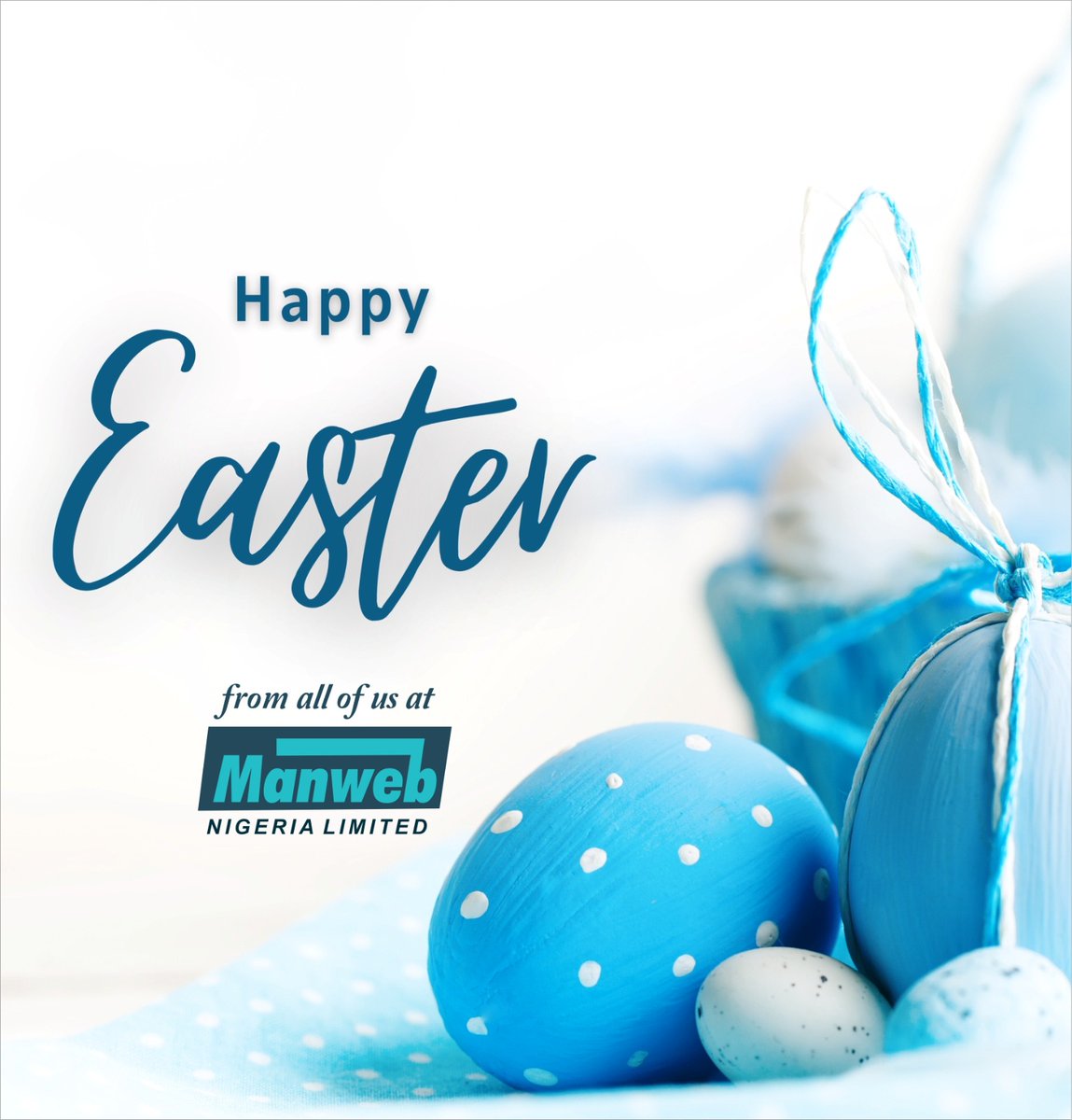 ManwebN's tweet image. We wish you the blessings and freedom that come with the #Easter #celebration