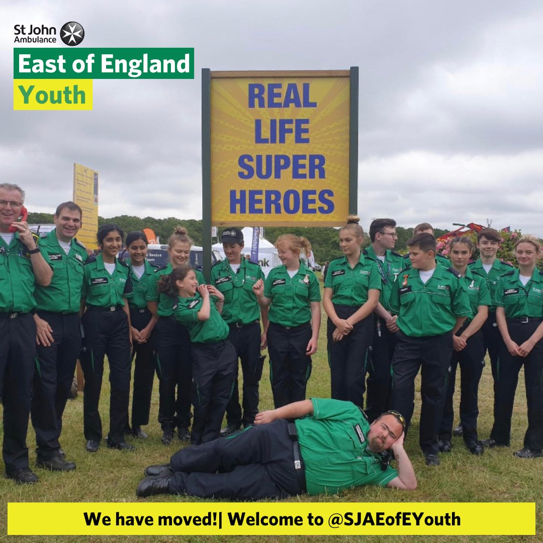 East of England Youth (@sjaeofeyouth) on Twitter photo 🌟Welcome to <a href="/SJAEofEYouth/">East of England Youth</a>🌟
We are so excited to be sharing all of the latest opportunities and celebrating young people in Cambridgeshire, Essex, Norfolk, Suffolk and West Anglia (Bedfordshire and Hertfordshire)!
#SJAYouth #StJohnPeople #YouthVoice #YoungPeople 🌟Welcome to <a href="/SJAEofEYouth/">East of England Youth</a>🌟
We are so excited to be sharing all of the latest opportunities and celebrating young people in Cambridgeshire, Essex, Norfolk, Suffolk and West Anglia (Bedfordshire and Hertfordshire)!
#SJAYouth #StJohnPeople #YouthVoice #YoungPeople