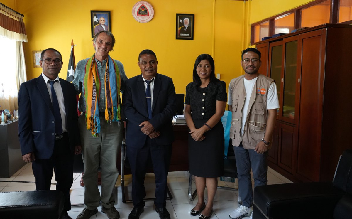 A vital step towards informed decision making! Meeting between the National Institute of Statistics, Timor-Leste and UNFPA signals our collaborative dedication Production and utilization of quality data to improve the efficiency and effectiveness of all development programs.