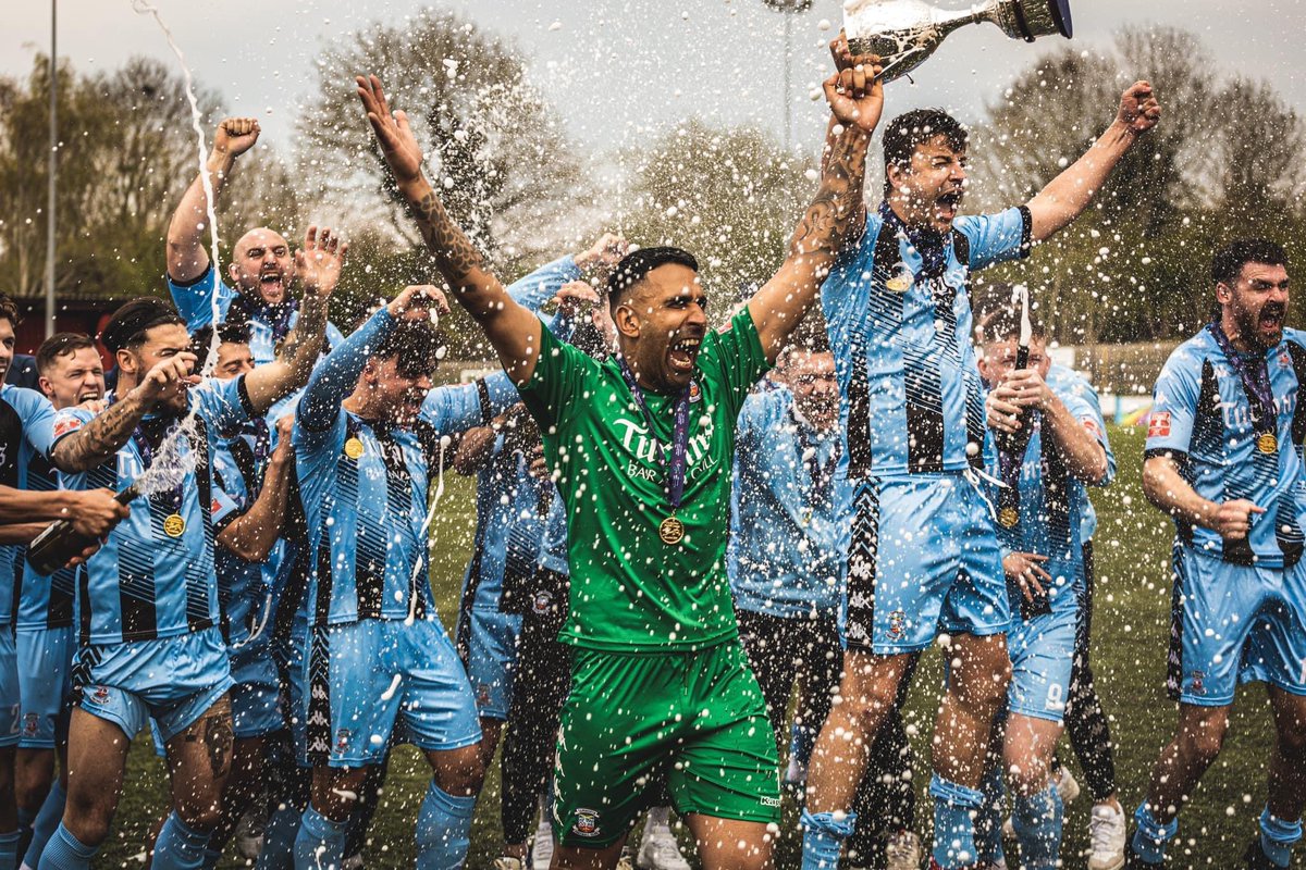 Time for Tamworth to run it back? If they get a point today, or Chorley drop points, they’re crowned Champions for the 2nd season running That’ll mean they’ve gone from Step 3 to National League in 2 years Best of luck to all involved; such a great group of lads 🏆🤞