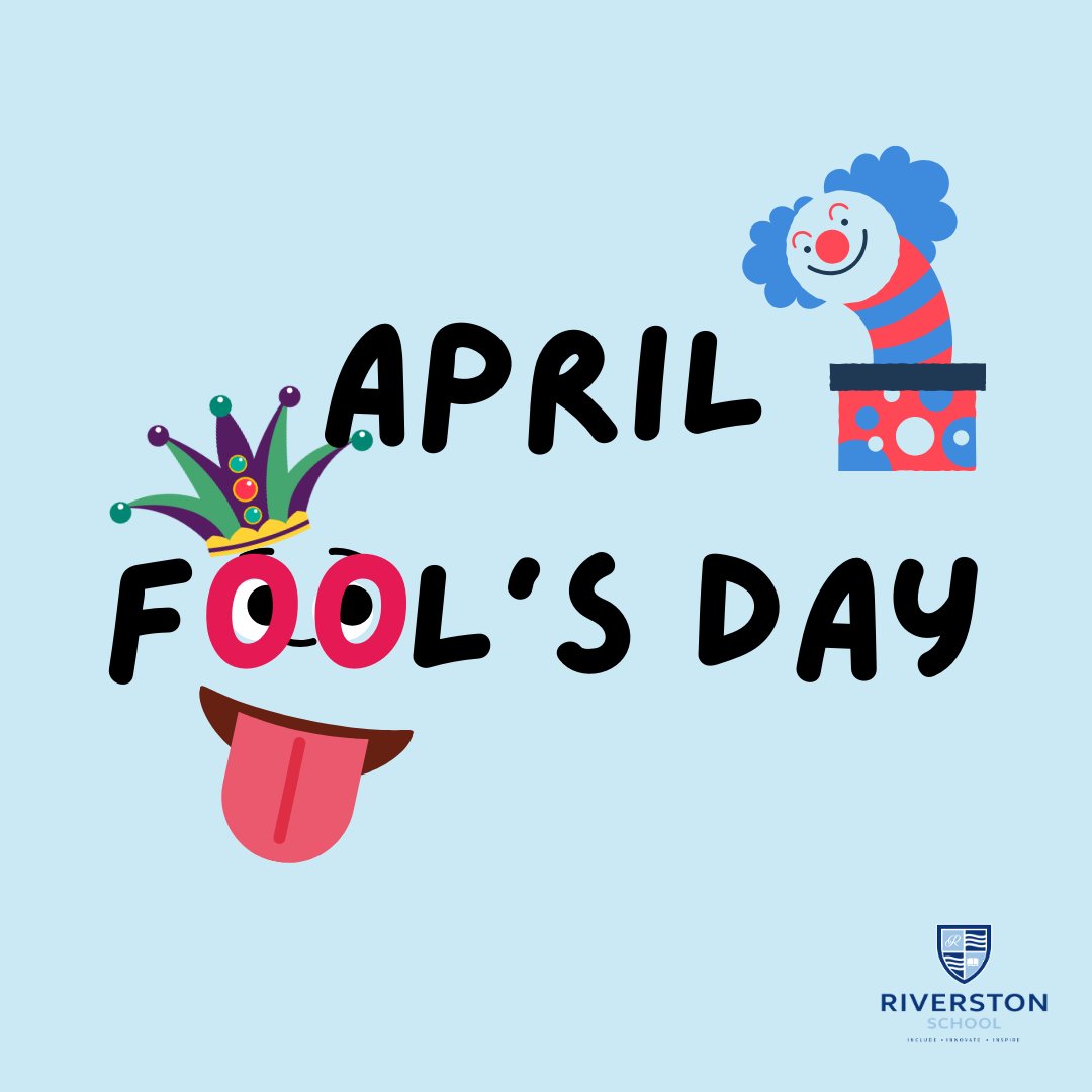 April Fool's Day 😂 Why is everyone exhausted on April first? Because they’ve just finished a 31-day March!💙 #aprilfoolsday #riverstonschool #innovate #include #inspire