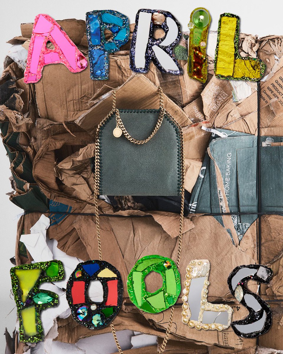 April Fools! Our iconic #Falabella bag is the first-ever vegan ‘it’ bag, and is handcrafted in Italy from recycled #crueltyfree materials. Shop #StellaSummer24 in-store and at stellamccartney.com #StellaMcCartney #AprilFoolsDay