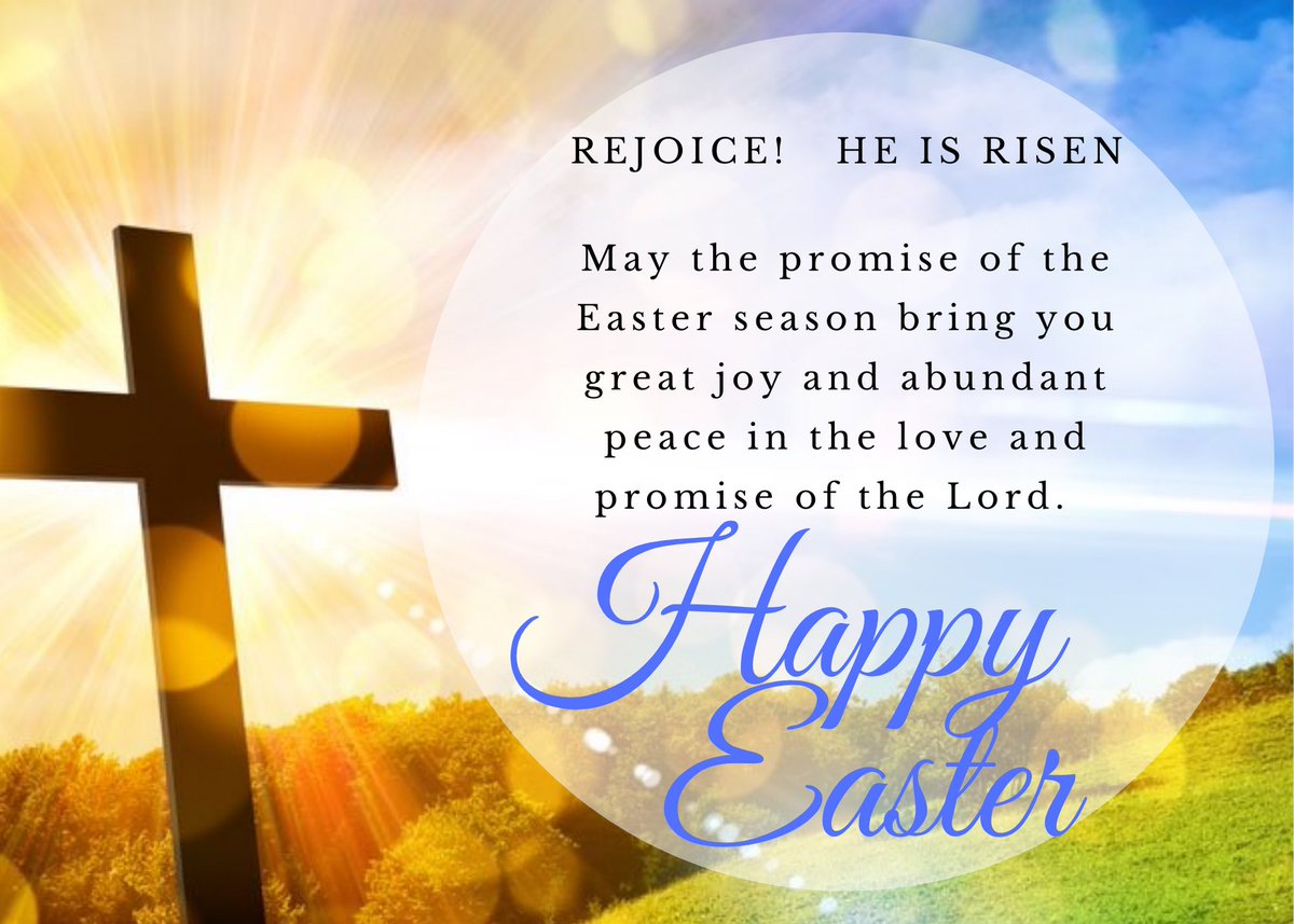 Wishing everyone a very Happy Easter.