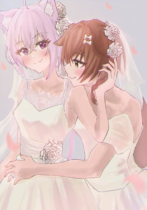 「結婚 ウェディングドレス」のTwitter画像/イラスト(新着)