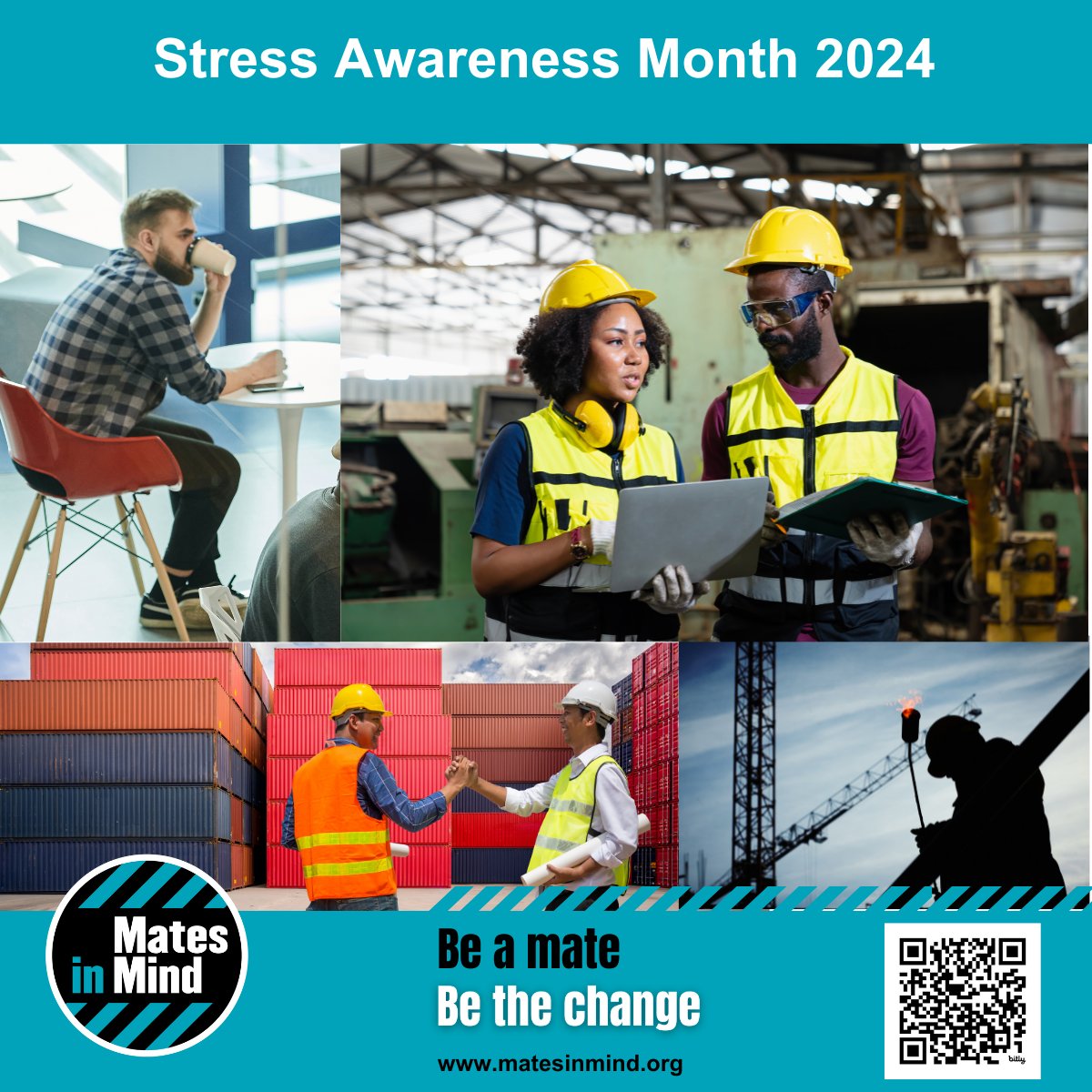 We’re encouraging our Supporters, partners & friends to talk about stress & mental health within their own organisations & across their networks not only during #StressAwarenessMonth2024 (April), but also throughout the year. Download the poster: bit.ly/SAM24sm