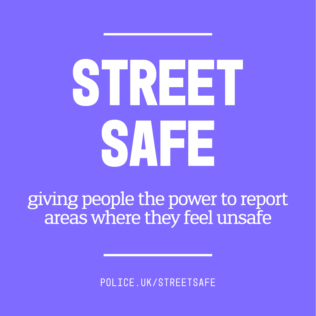 Heading out and about tonight? 🕺 💃 If you come across a location where you feel unsafe, report it anonymously via #StreetSafe 👍 It can help us identify areas which need improving to make the streets safer 🙂 Find out more here 👉 orlo.uk/vi8sm