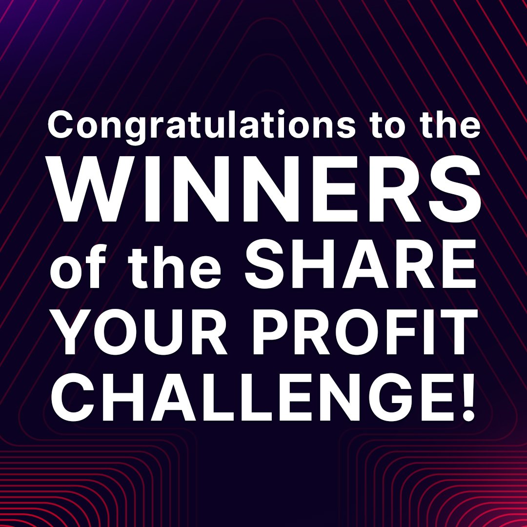 Congratulations to the winners and everyone who participated. 

We'll be announcing more challenges soon. Let us know what are your preferences for our next challenge in the comments.
#tradignchallenge #challenge #profitandloss #pnl #trading #TradingCompetition